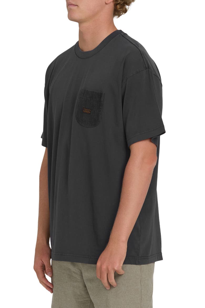 Brunswick Garage Oversize Cotton Pocket T-Shirt, Alternate, color, WASHED BLACK