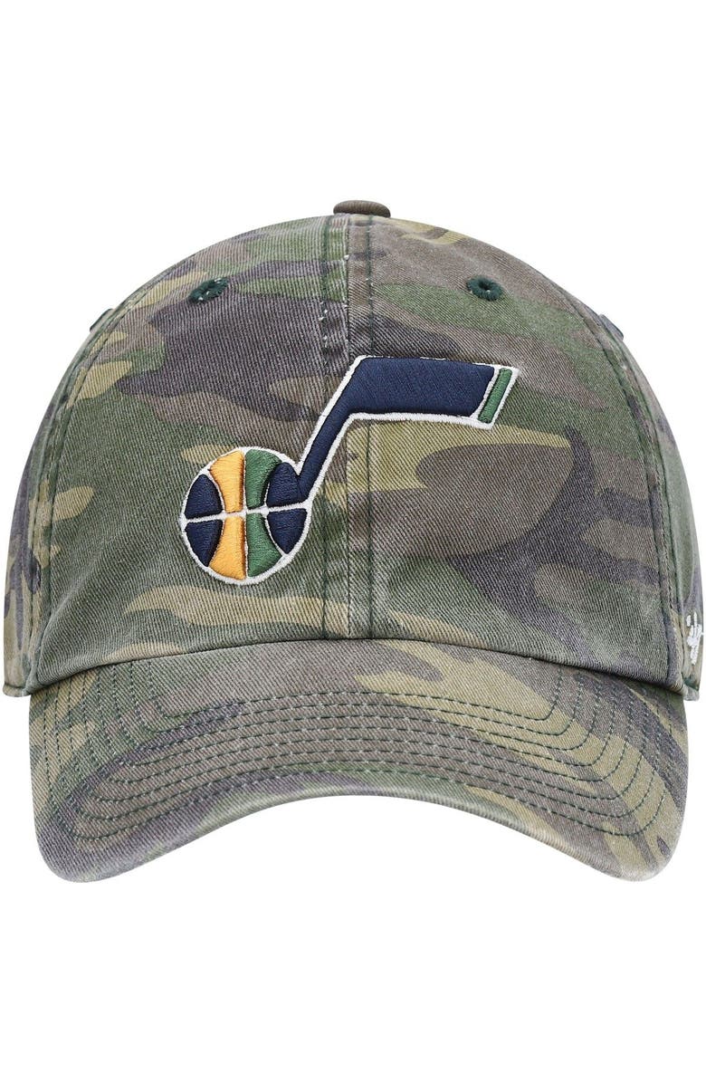 '47 Men's '47 Camo Utah Jazz Clean Up Adjustable Hat, Alternate, color, 