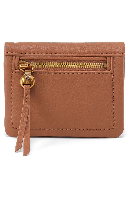Hobo Lumen Mini Wallet In Warm Honey