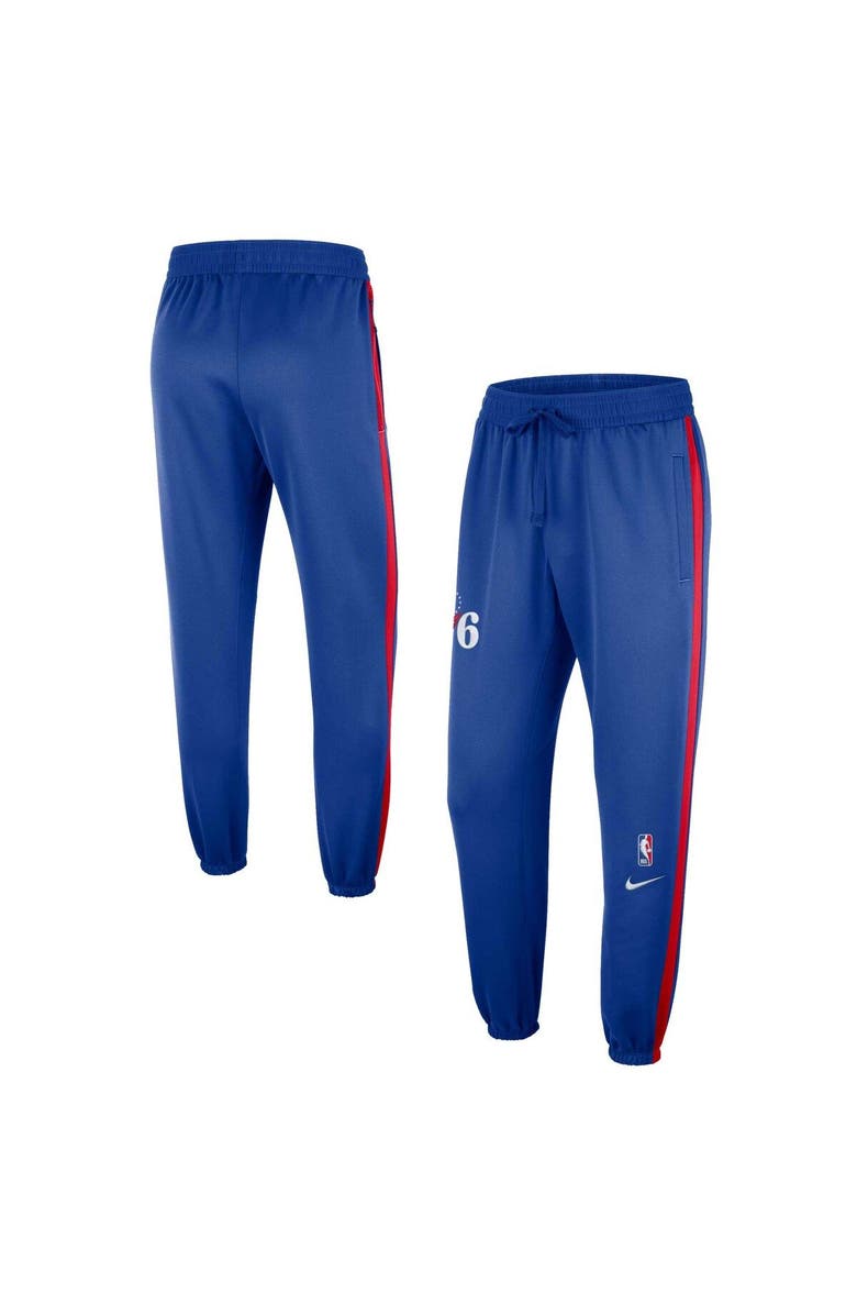 Nike Men's Nike Royal Philadelphia 76ers Authentic Showtime Performance Pants, Main, color, Royal
