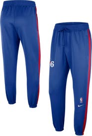 Nike Men's Nike Royal Philadelphia 76ers Authentic Showtime Performance Pants