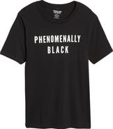 PHENOMENAL Phenomenally Black Graphic Tee