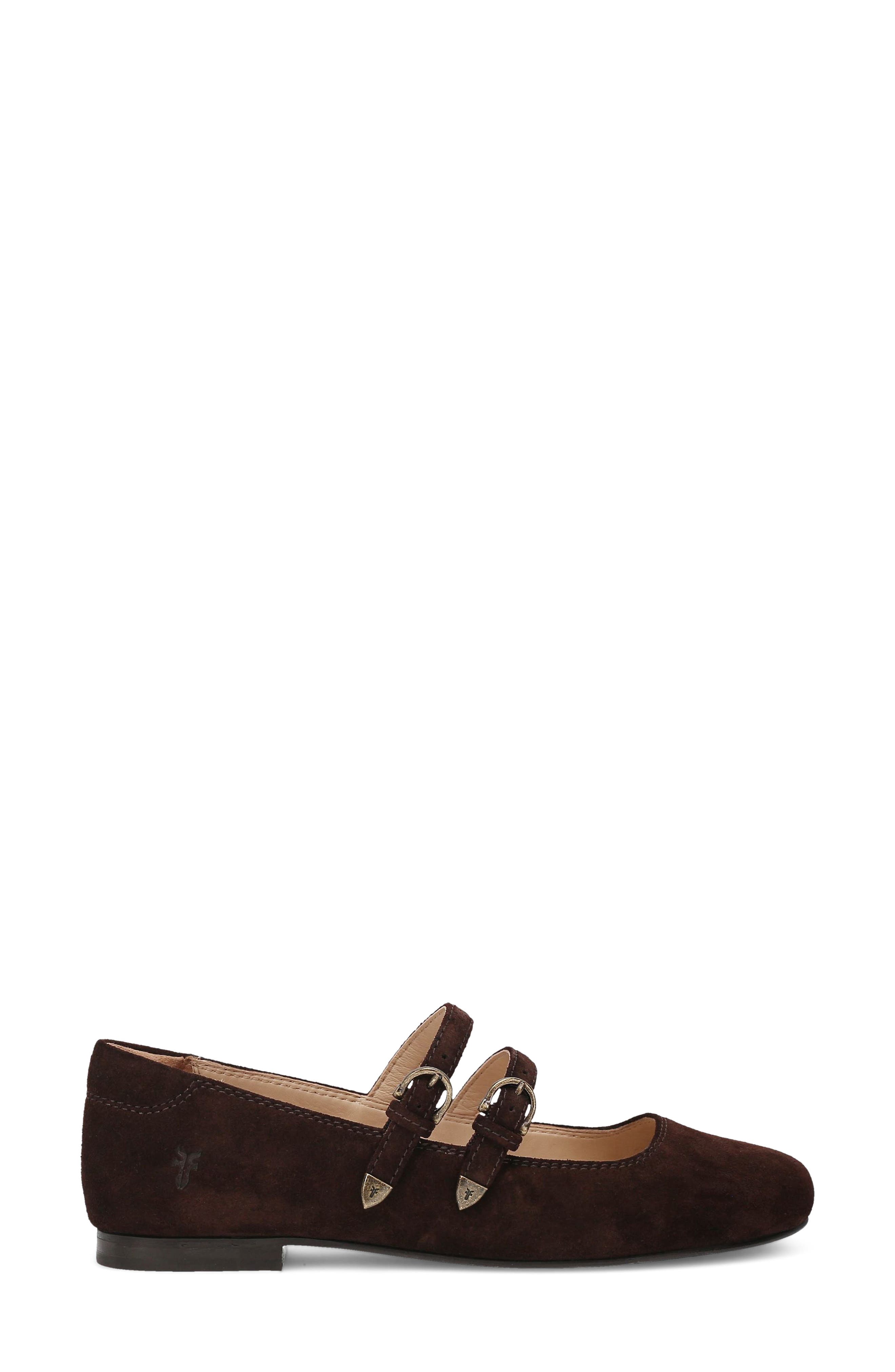 Carson Multi Mary Jane Flat, Alternate, color, CHOCOLATE