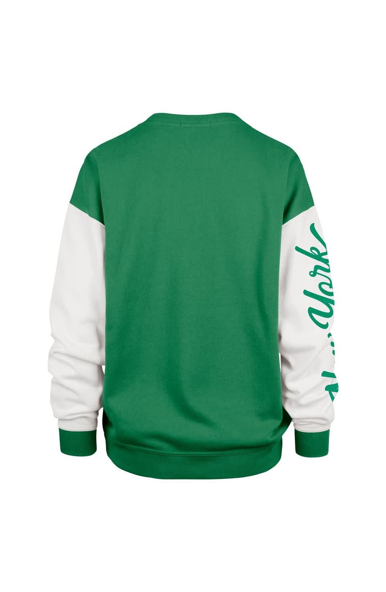 '47 Women's '47 Green New York Jets Double Header Rise Andie Pullover Sweatshirt, Alternate, color, Green