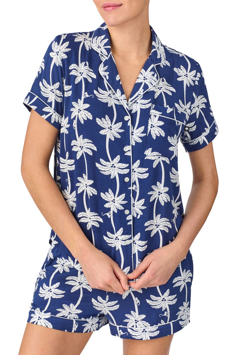 Kate Spade New York print short pajamas, Alternate, color,