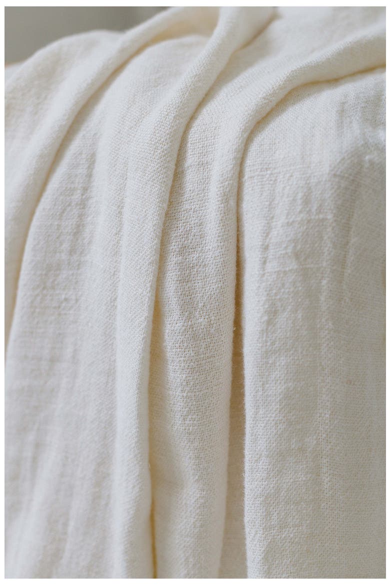 Montauk Throw Blanket, Alternate, color, CREAM