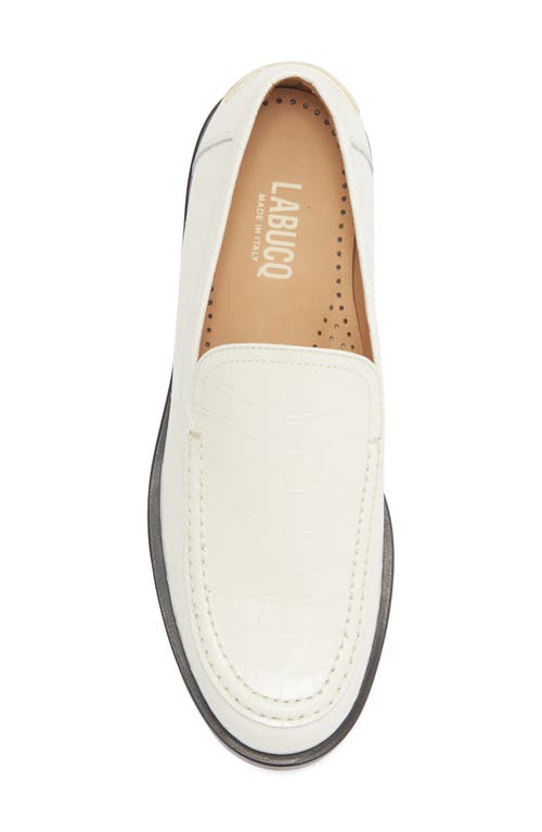 Labucq College Loafer In White