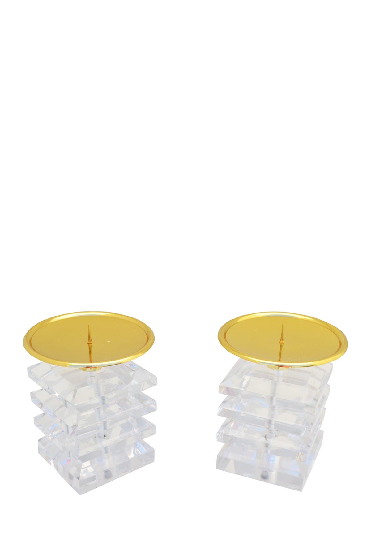 R16 HOME Rococo Candle Sticks - Set of 2