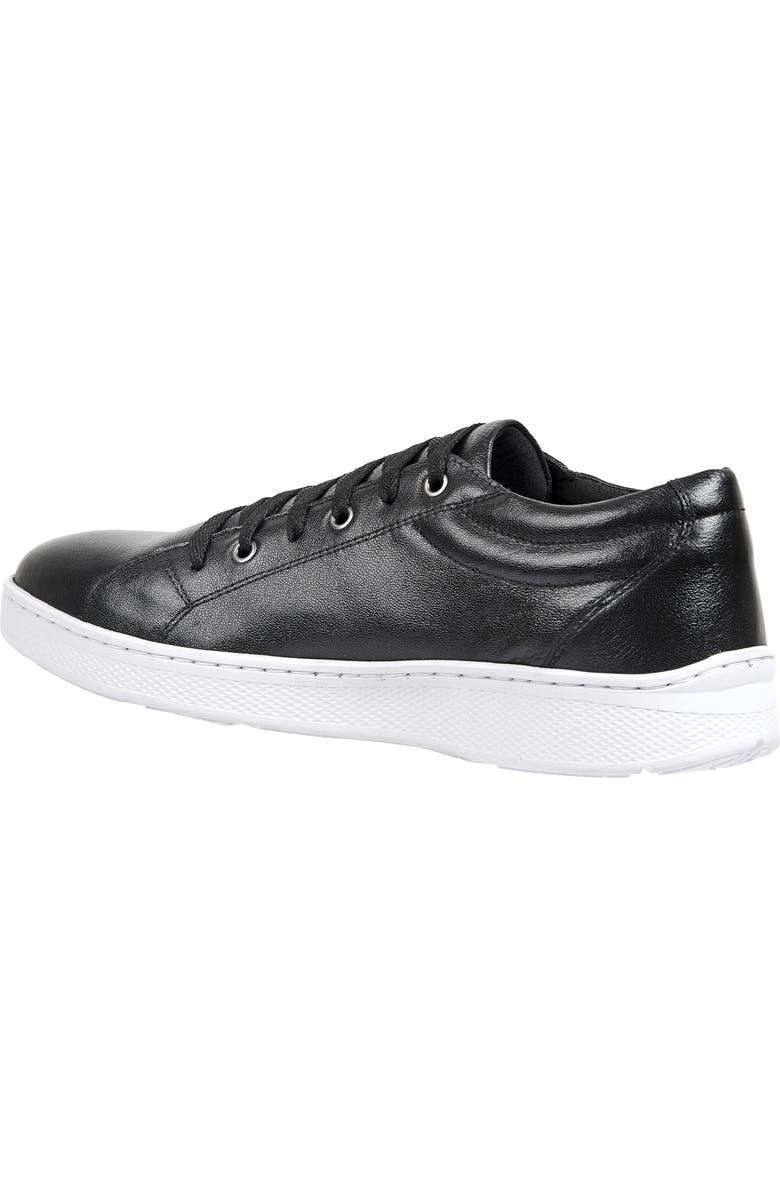 Sandro Moscoloni Leather Sneaker, Alternate, color, Black