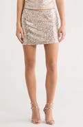Abound Sequin Miniskirt