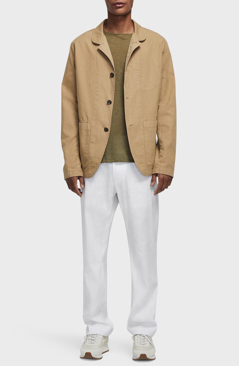 rag & bone Jasper Cotton & Linen Jacket, Alternate, color,