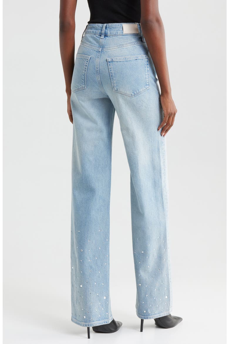 Sasha High Waist Wide Leg Jeans, Alternate, color, EZAEMBELLI