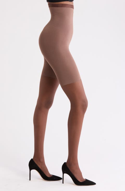 High Waisted Mid-Thigh Sheers