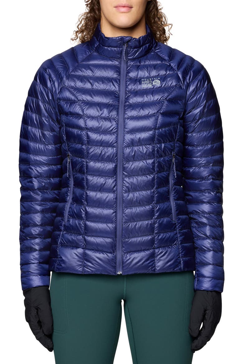 Ghost Whisperer Packable 800-Fill Power Down Jacket, Main, color, LAPIS DUSK