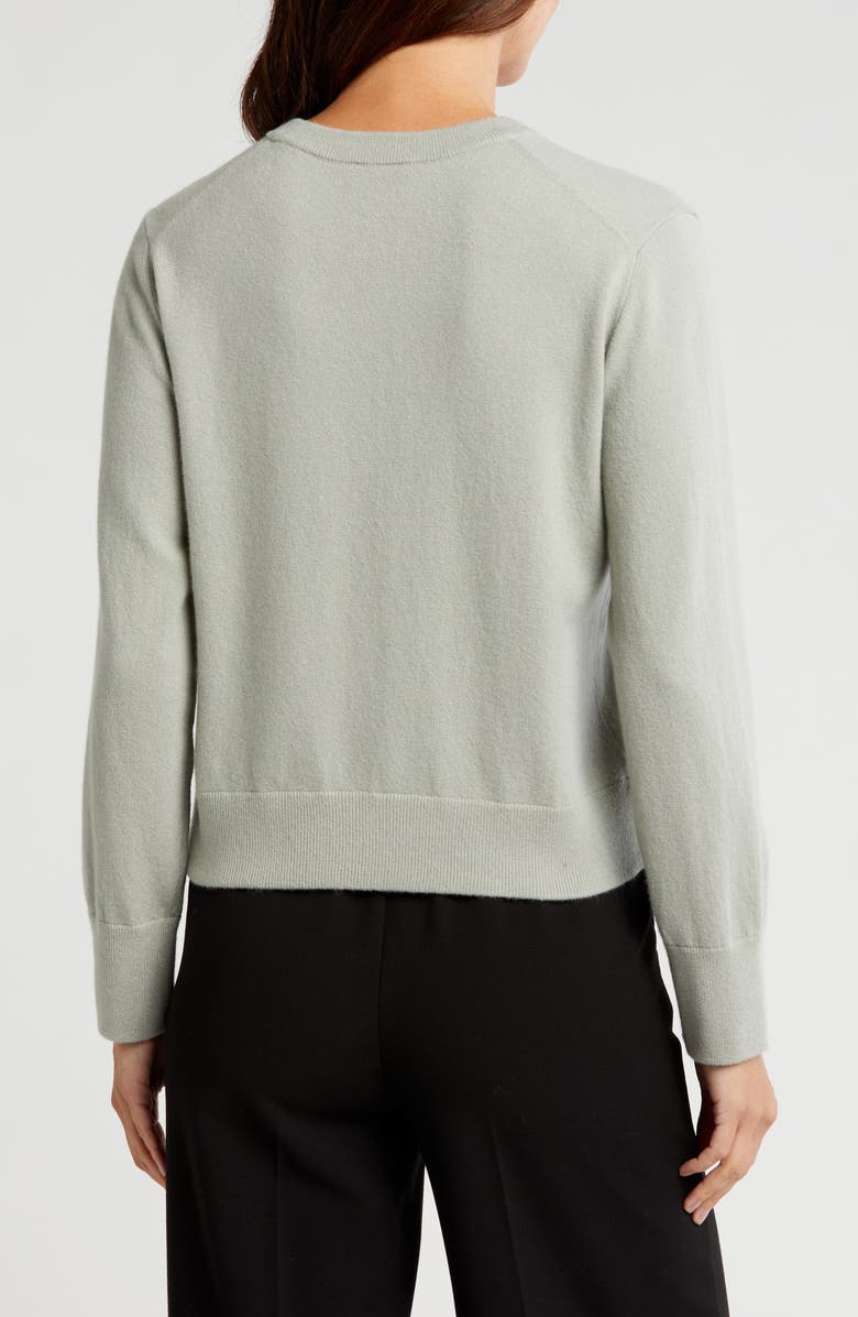 Vince Long Sleeve Wool & Cashmere Pullover, Alternate, color, Silver Sage