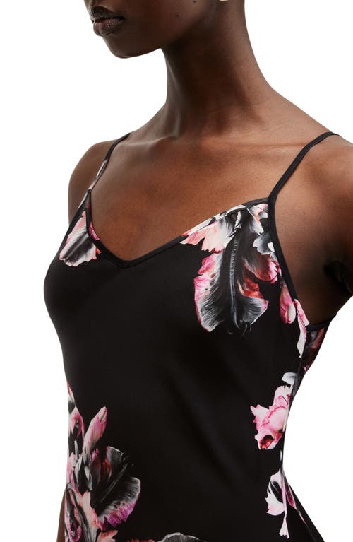 ALLSAINTS ALLSAINTS BRYONY FLORAL PRINT SLIPDRESS
