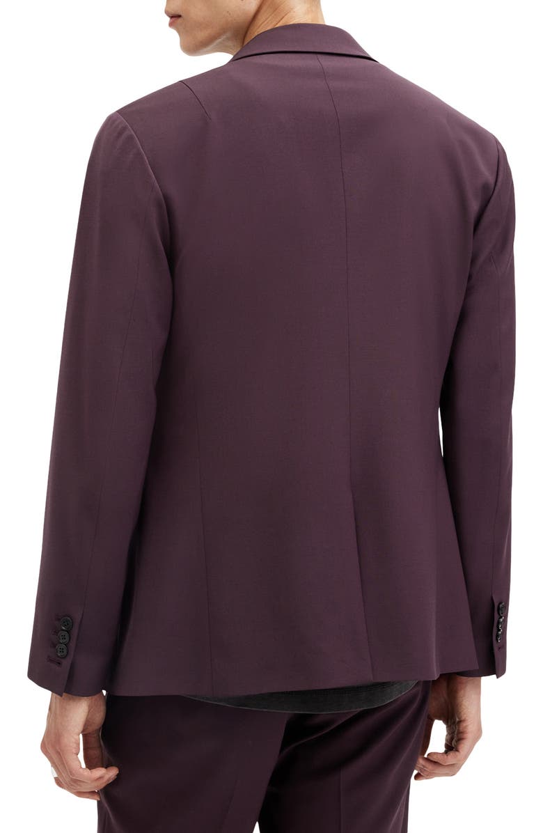 AllSaints Lisle Blazer, Alternate, color, Port Purple
