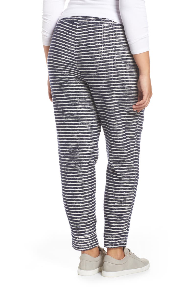 Textureline Upstate Sweatpants, Alternate, color, BLUE/ WHITE