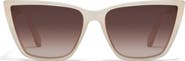 QUAY Call The Shots 59mm Cat Eye Sunglasses