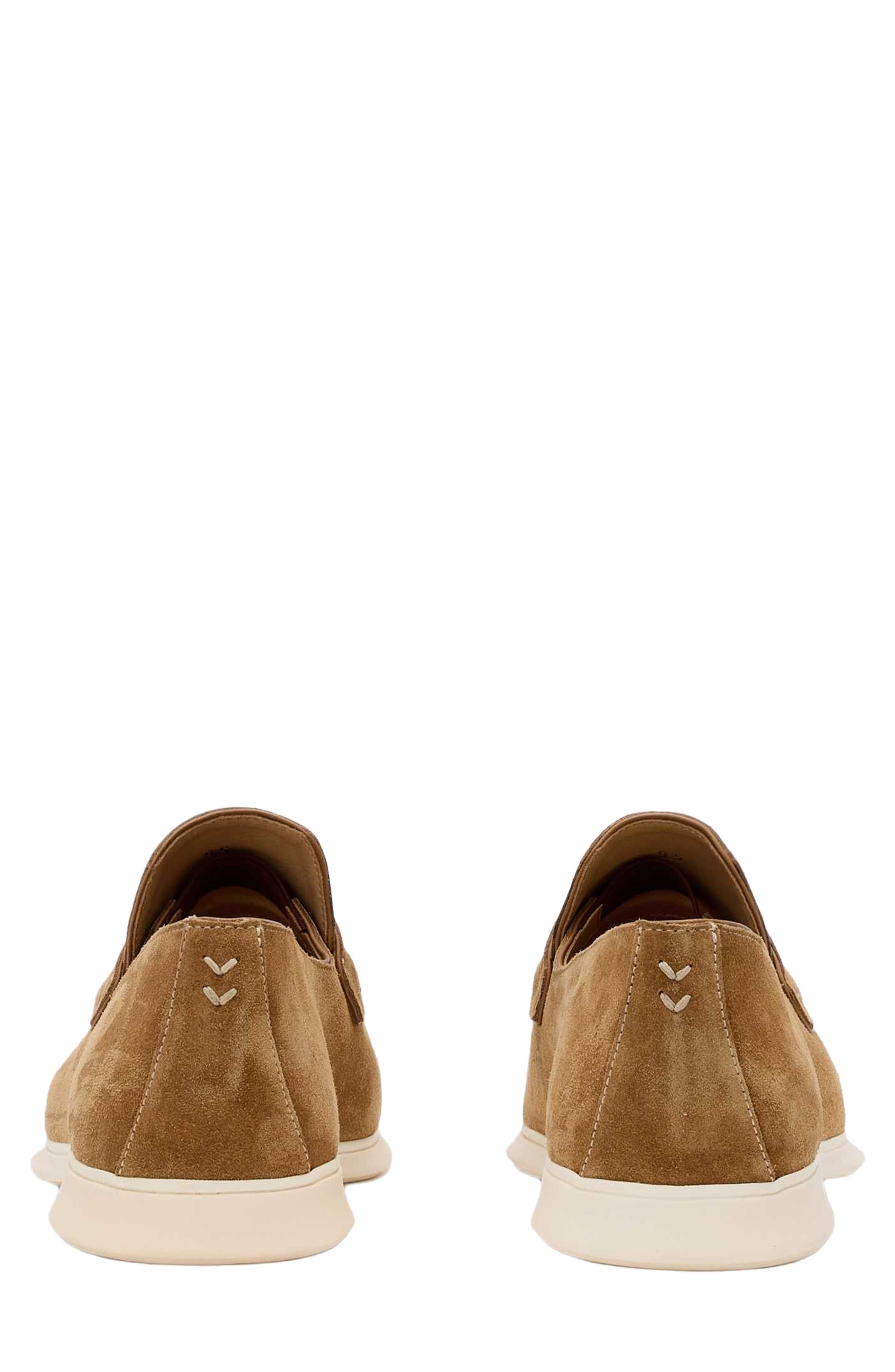John Varvatos Thompson Loafer, Alternate, color, Clay Brown