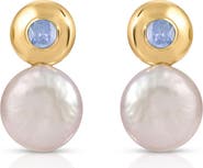 Ettika Majestic Freshwater Pearl Drop Earrings