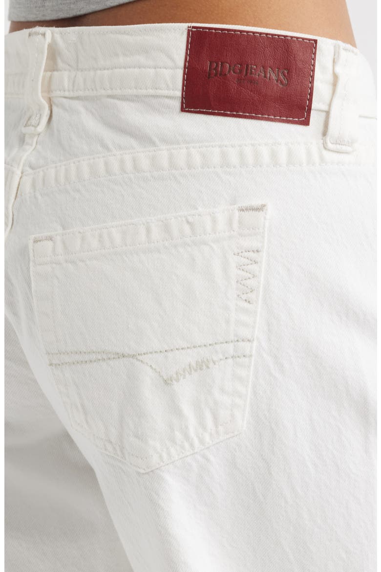 Kayla Low Rise Wide Leg Jeans, Alternate, color, WHITE