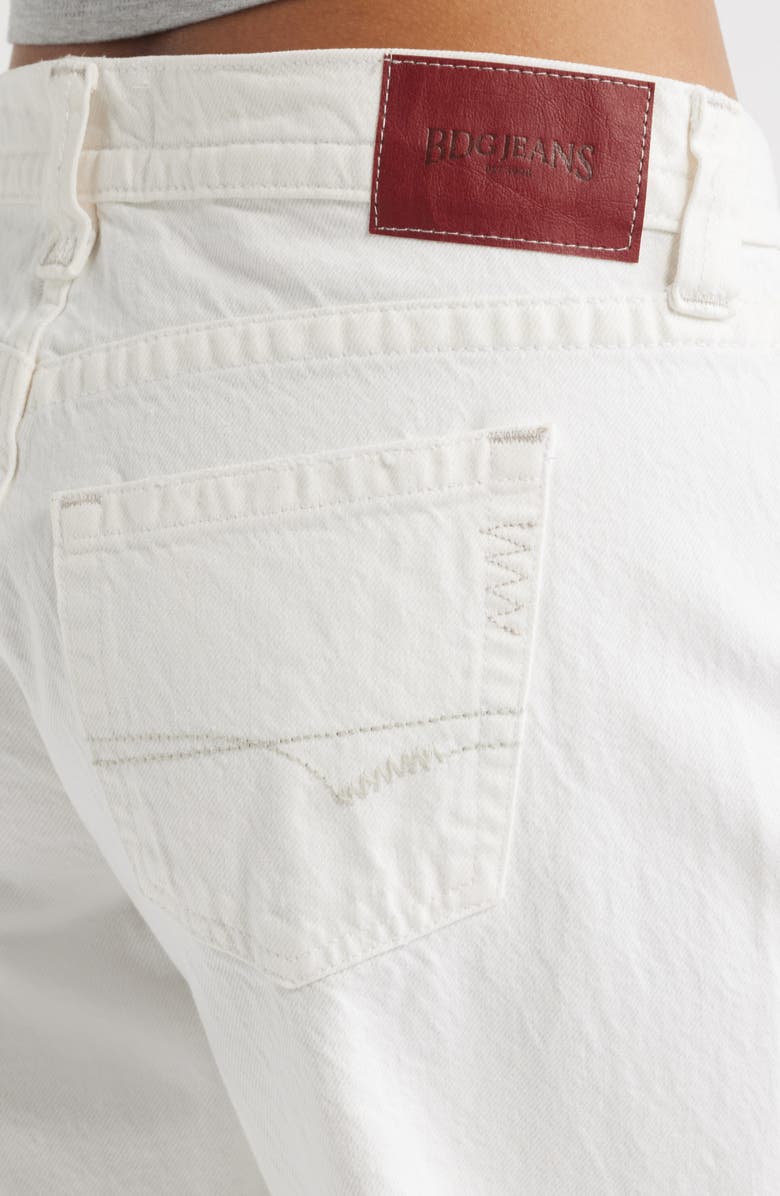 BDG Urban Outfitters Kayla Low Rise Wide Leg Jeans, Alternate, color, White