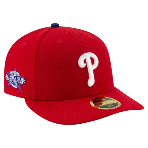 Men's New Era  Red Philadelphia Phillies 2026 All-Star Game Authentic Collection Side Patch Low Profile 59FIFTY Fitted Hat