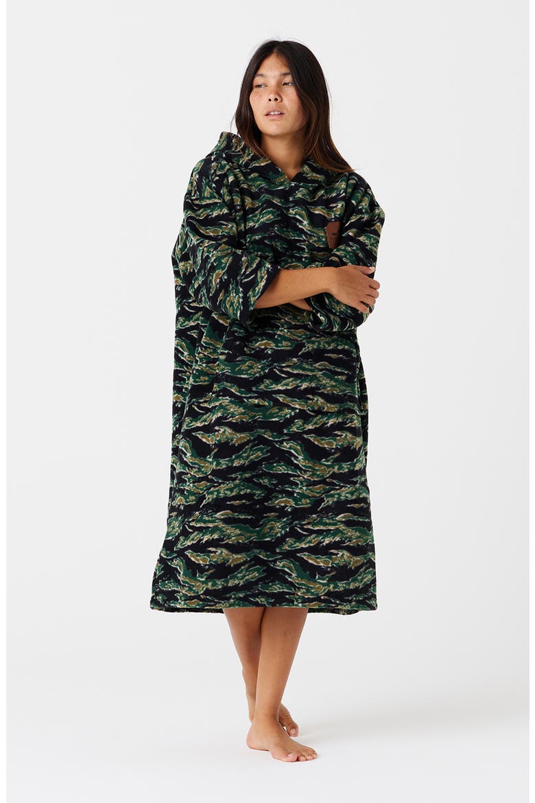 Major Everyday Fleece Poncho, Alternate, color, MULTI