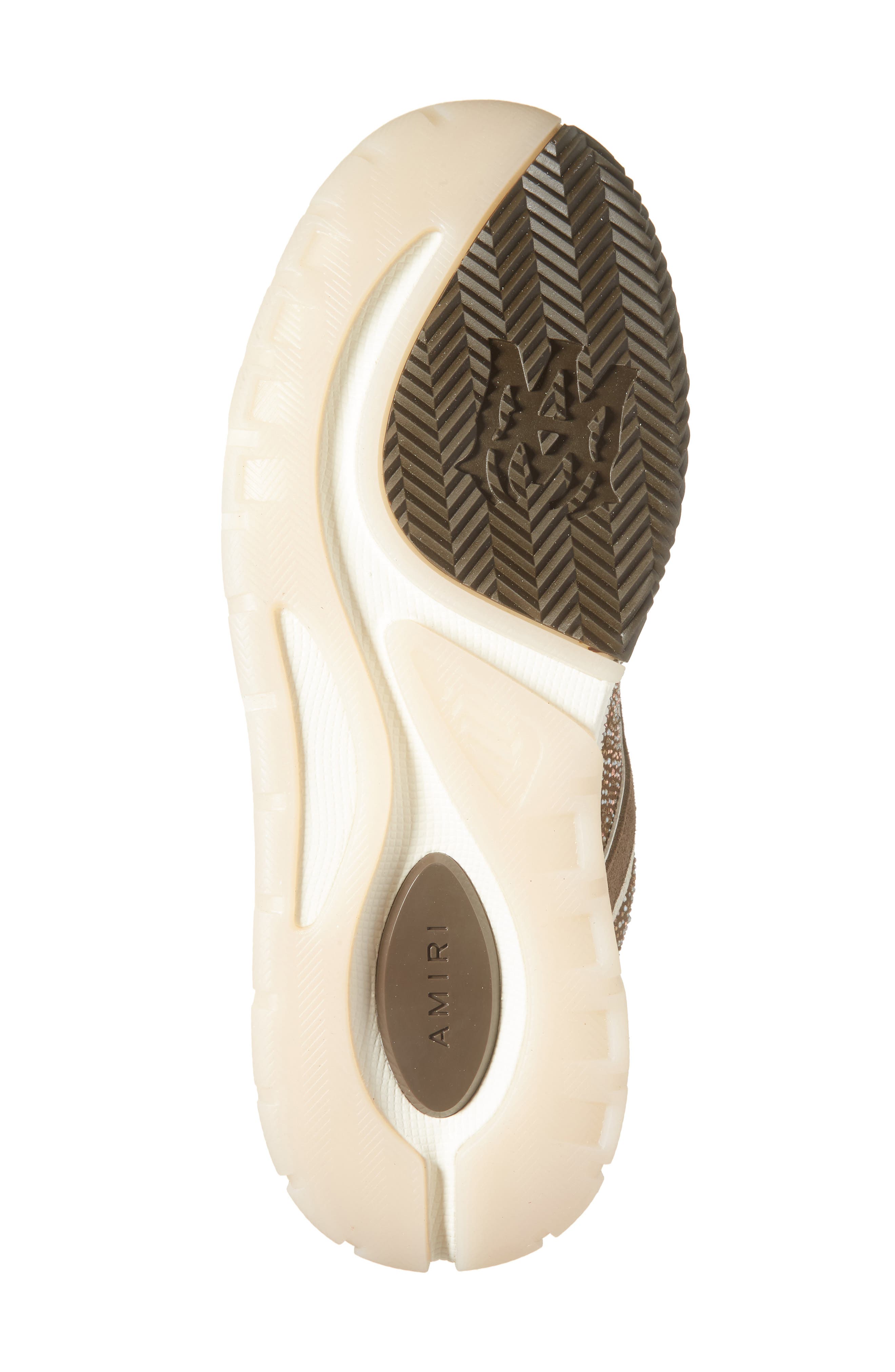 AMIRI Crystal MA-1 Sneaker, Alternate, color, Dark Brown