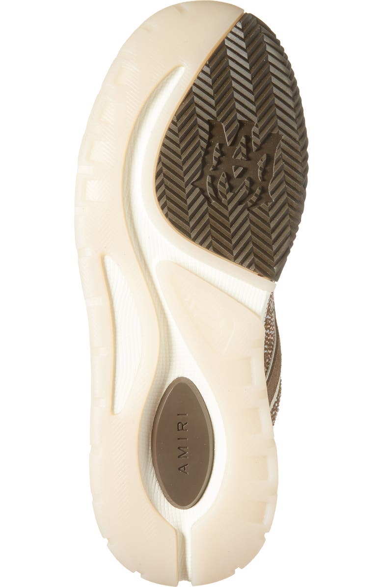 AMIRI Crystal MA-1 Sneaker, Alternate, color, Dark Brown