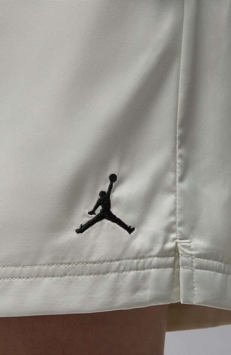 Jordan Essentials Twill Drawstring Shorts, Alternate, color, Sea Glass/ Black