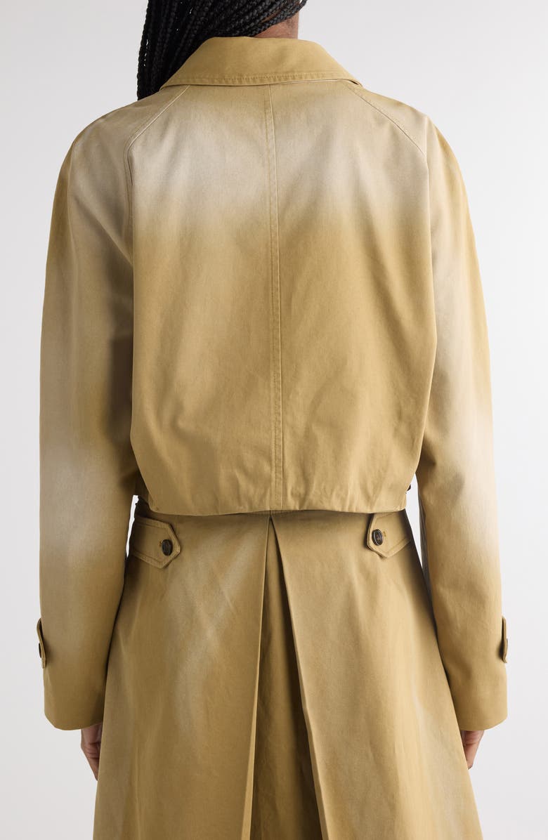 Acne Studios Omary Cotton Twill Crop Jacket, Alternate, color,