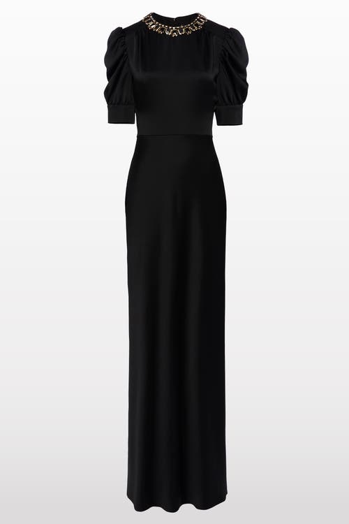 Jenny Packham Sea Daisy Gown In Animal Print
