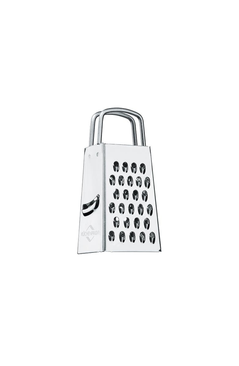 Kuchenprofi Mini Box Grater, 18/8 Stainless Steel, Alternate, color, Silver