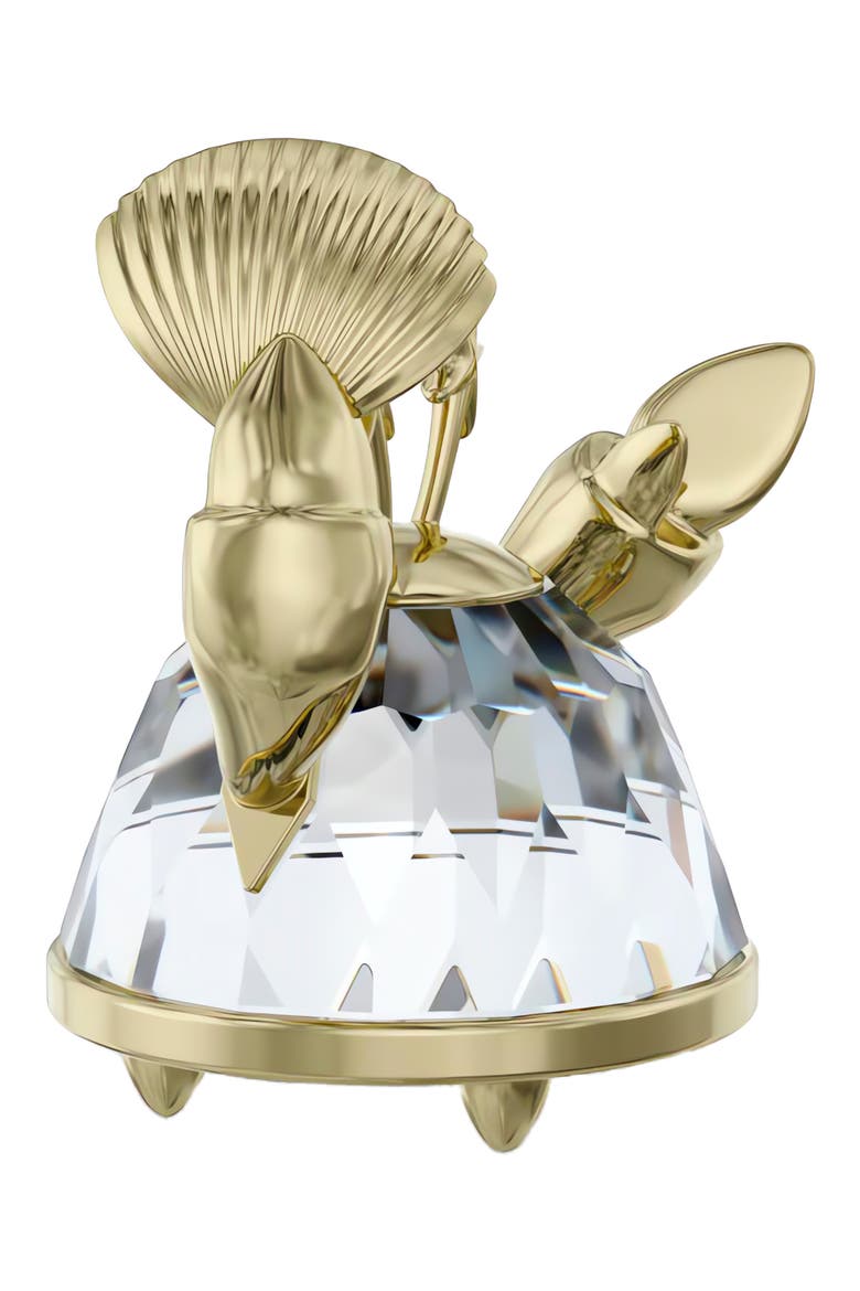 Crystal Zodiac Figurine, Alternate, color, GOLD TONE-CANCER
