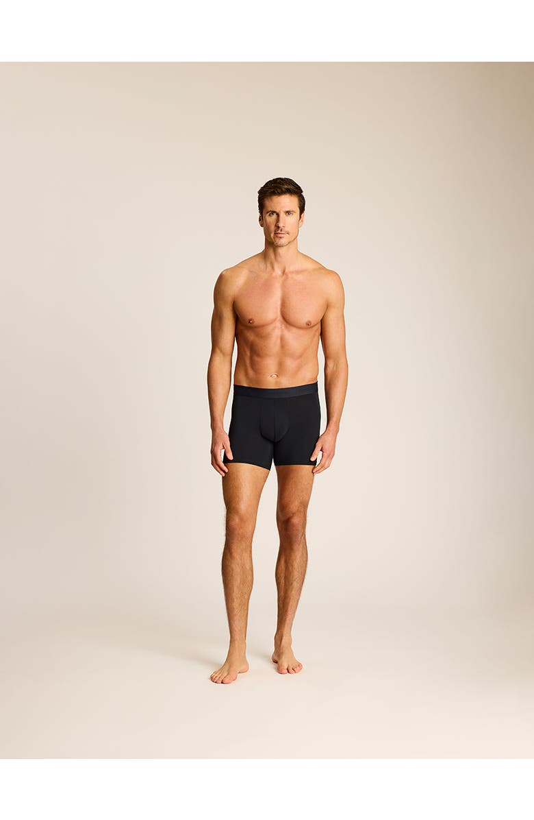 Commando Classic Boxer Brief 3-Pack, Alternate, color, Black