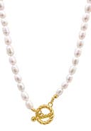 st. Moran Julien Freshwater Pearl Toggle Necklace