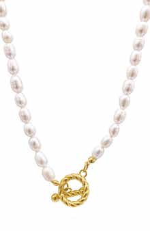 st. Moran Julien Freshwater Pearl Toggle Necklace