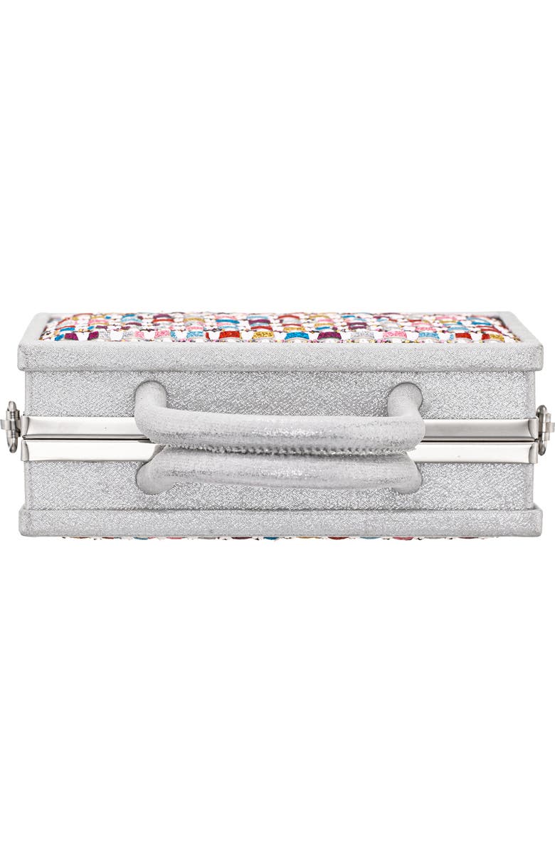 Nina Woven Frame Miniaudiere, Alternate, color,