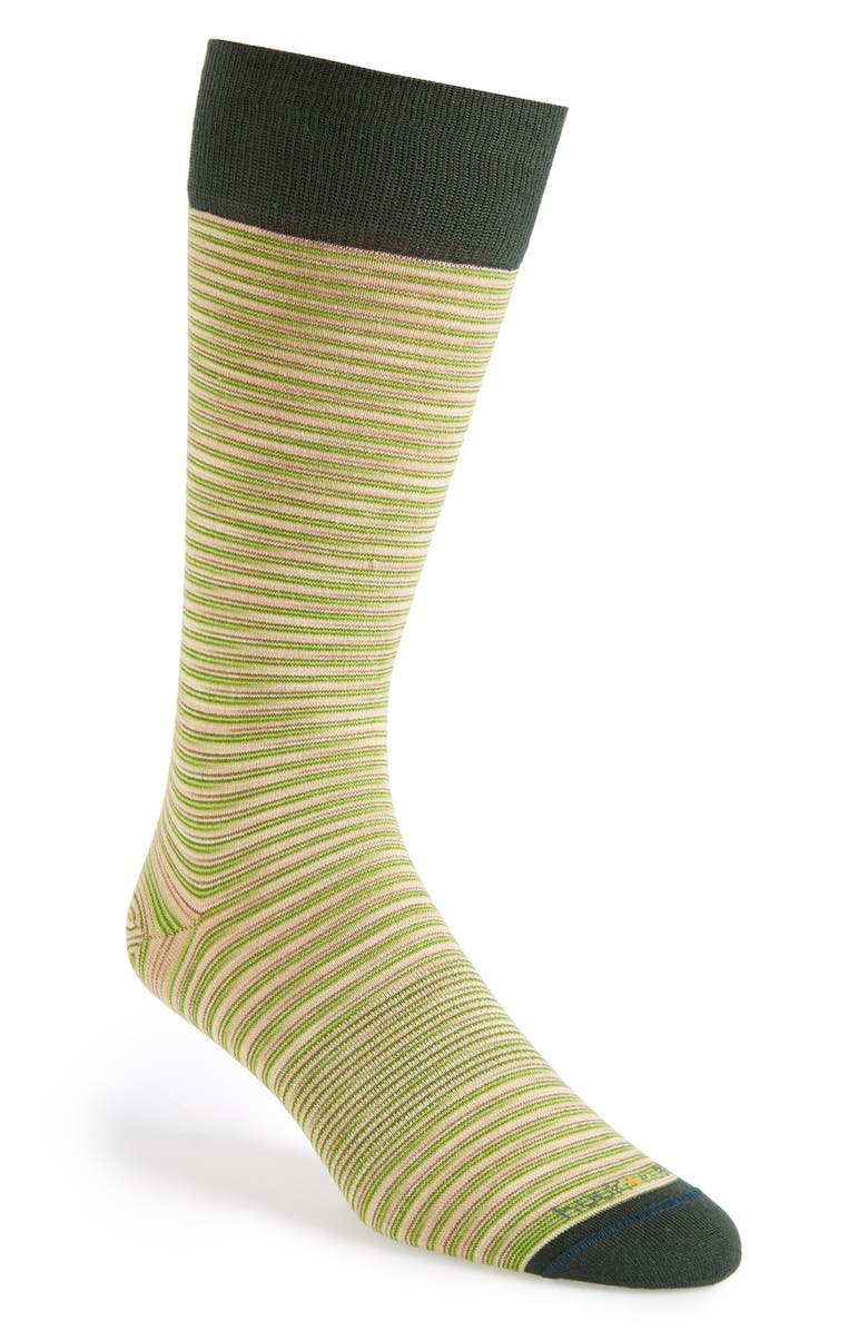 hook + ALBERT Stripe Socks, Main, color, 