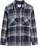 Wax London Whiting Plaid Recycled Cotton Blend Overshirt