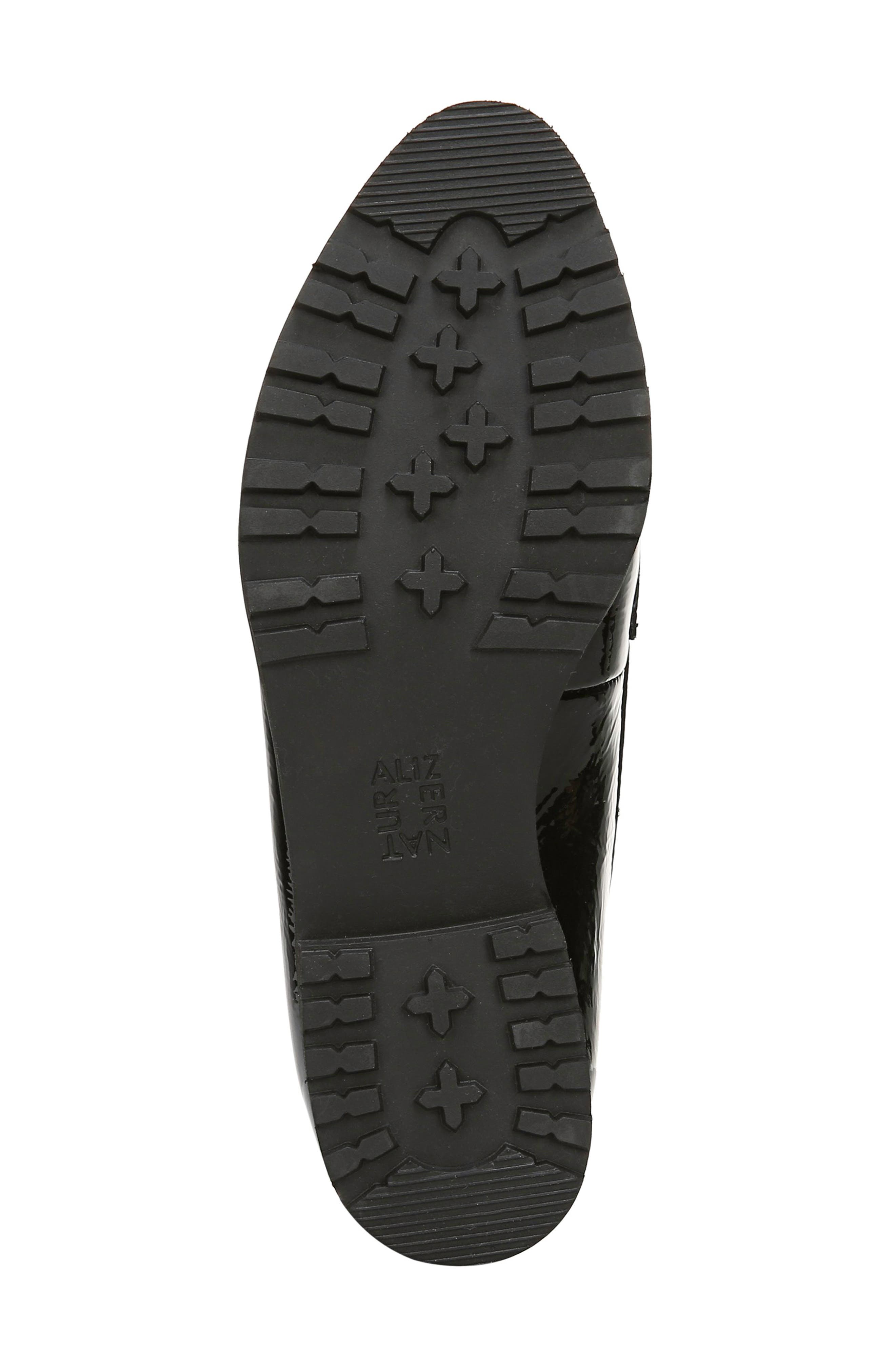 Gaia Loafer, Alternate, color, BLACK PATENT LEATHER