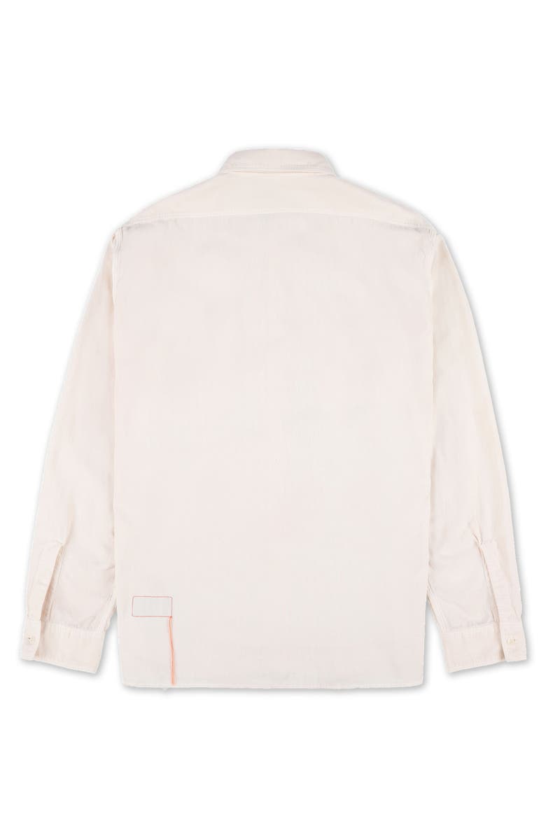 Fortela Work Corduroy Shirt, Alternate, color, Off White