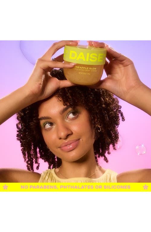 Daise Exfoliating Body Scrub In Yellow