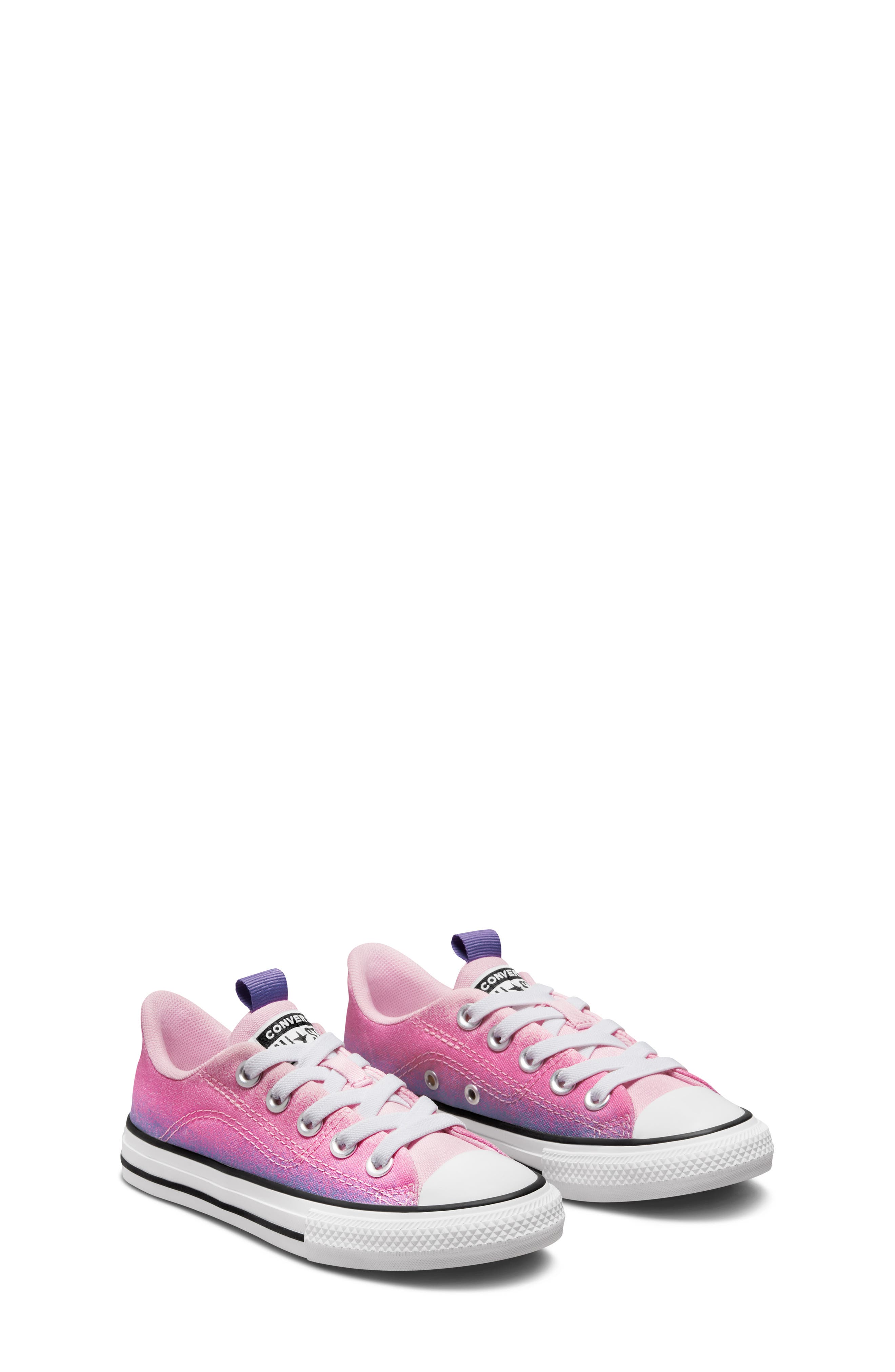 Converse Kids' Chuck Taylor<sup>®</sup> All Star<sup>®</sup> Oxford Sneaker, Alternate, color, Pink/ Moonrise Purple/ White