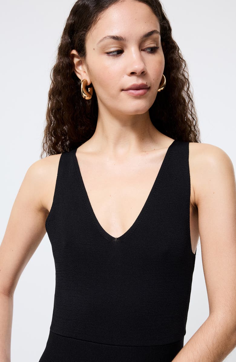 French Connection Knit Fit & Flare Midi Dress, Alternate, color,