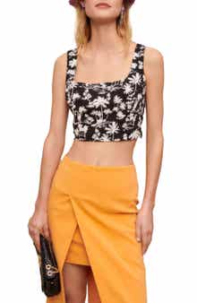 maje Limier Crop Top