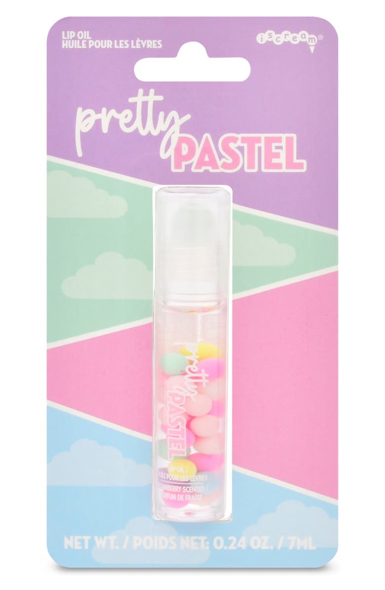 Iscream Pretty Pastel Lip Oil, Alternate, color, Multi