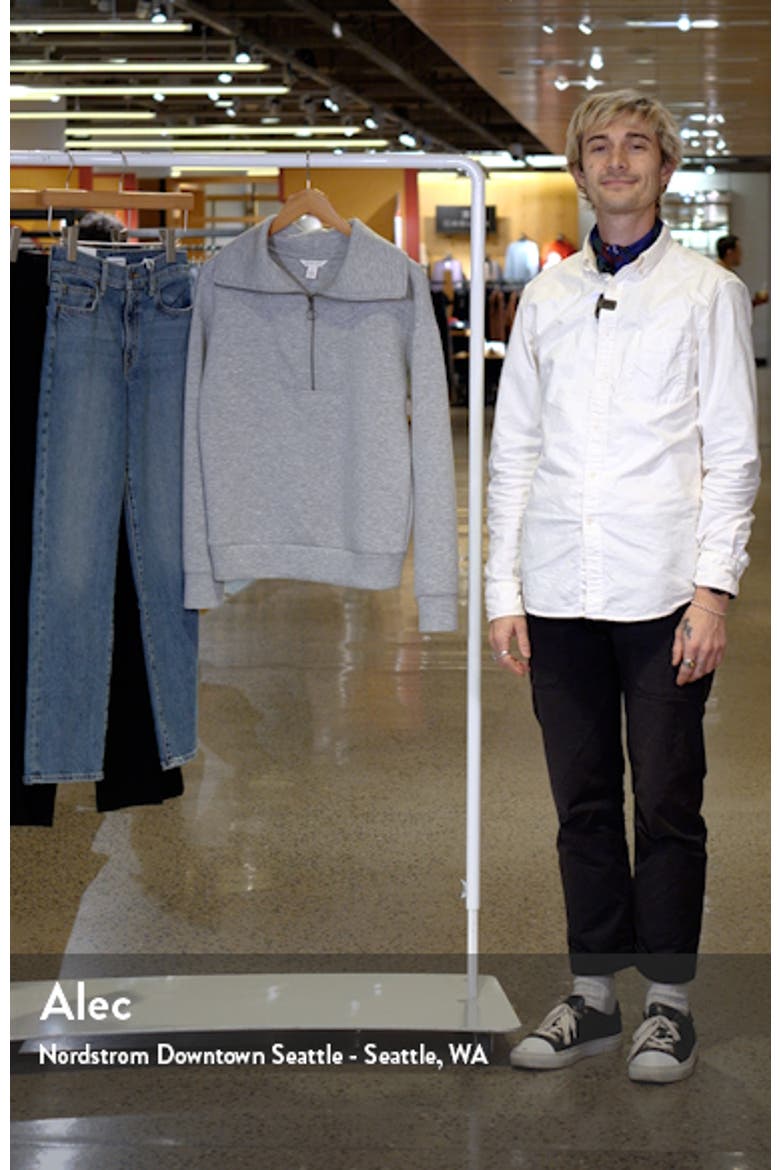 Half Zip Sweatshirt video